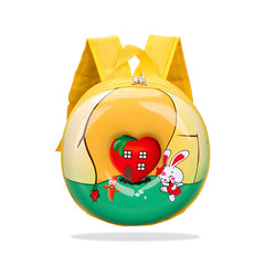 Kindergarten Cute Cartoon Kids School Bag for Boys and Girls (Yellow)