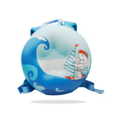 Kindergarten Cute Cartoon Kids School Bag for Boys and Girls (Blue)