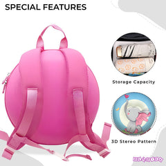 Kindergarten Cute Cartoon Kids School Bag for Boys and Girls (Sky)