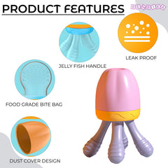 Baby Feeding Fruit Nibbler for Baby (Pink)