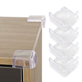 Baby Safety Corner Guards Furniture Edges (PVC L Square Shaped 4 Pcs)