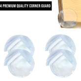 Baby Safety Corner Guards Furniture Edges (Sphere Shaped S size 4 Pcs)