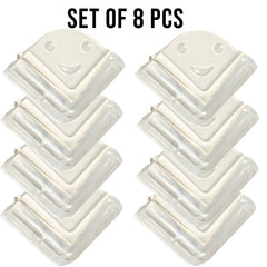 Baby Safety Corner Guards Furniture Edges (L Smiley Shaped 8 Pcs)