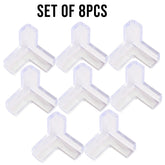 Baby Safety Corner Guards Furniture Edges (T Shaped 8 Pcs)