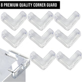 Baby Safety Corner Guards Furniture Edges (L Shaped 8 Pcs)