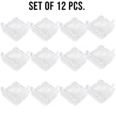 Baby Safety Corner Guards Furniture Edges (L Square Shaped Set of 12)