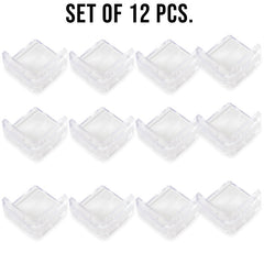 Baby Safety Corner Guards Furniture Edges (L Square Shaped Set of 12)