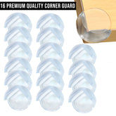 Baby Safety Corner Guards Furniture Edges (Sphere Shaped S size 16 Pcs)
