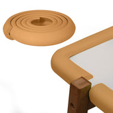 Baby Safety Edge & Corner Guards Furniture Edges (L-Shape) (Caramel)