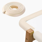 Baby Safety Edge Guards Furniture Edges (Foam L Shape|Cream)