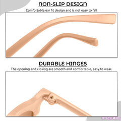 Kids Sunglasses Stylish and Compact Kids Eyewear for Summer (Leopard Yellow)