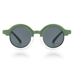 Kids Sunglasses Stylish and Compact Kids Eyewear for Summer (Green)