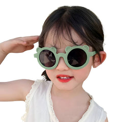 Kids Sunglasses Stylish and Compact Kids Eyewear for Summer (Sage)
