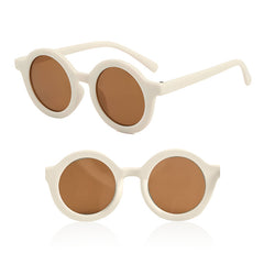 Kids Sunglasses Stylish and Compact Kids Eyewear for Summer (White)