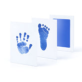 Safe and Non Toxic Ink Pad for Baby Foot Prints and Handprints (Light Blue)