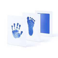 Safe and Non Toxic Ink Pad for Baby Foot Prints and Handprints (Light Blue)