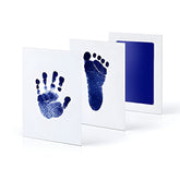 Safe and Non Toxic Ink Pad for Baby Foot Prints and Handprints (Deep Blue)