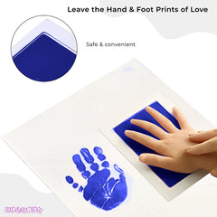 Safe and Non Toxic Ink Pad for Baby Foot Prints and Handprints (Deep Blue)