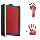 Safe and Non Toxic Ink Pad for Baby Foot Prints and Handprints (Red)