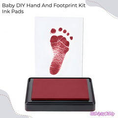 Safe and Non Toxic Ink Pad for Baby Foot Prints and Handprints (Red)