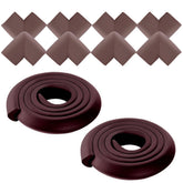 Baby Safety Edge & Corner Guards Furniture Edges (8 Pcs Corner Guards 2 Pcs Edge Guards)