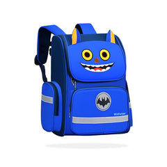 Kindergarten Cute Cartoon Kids School Bag for Boys and Girls (Batman Blue)