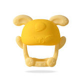 BPA Free Silicone Teething Toy for Baby (Bunny Yellow)