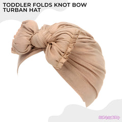 Compact and Stylish Baby Cap (Bow Brown)