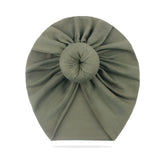 Compact and Stylish Baby Cap (Bun Grey)