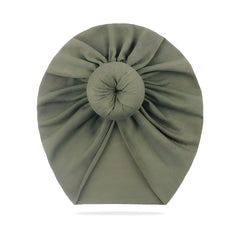 Compact and Stylish Baby Cap (Bun Grey)
