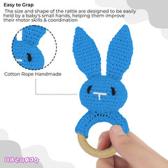 BPA Free Silicone Teething Toy for Baby (Sky)