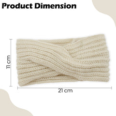 Baby Headband for Baby Hair Accessories for infant (White)