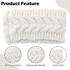 Baby Headband for Baby Hair Accessories for infant (White)