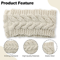 Baby Headband for Baby Hair Accessories for infant (Beige)