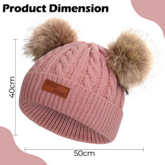 Compact and Stylish Baby Cap (Pink)