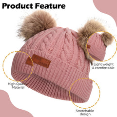 Compact and Stylish Baby Cap (Pink)