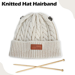 Compact and Stylish Baby Cap (White)