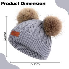 Compact and Stylish Baby Cap (Grey)