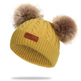 Compact and Stylish Baby Cap (Mustard)