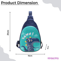 Baby Essential Adorable and Functional Baby Shoulder Bag for Kids (Sky Blue)