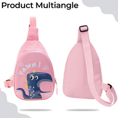 Baby Essential Adorable and Functional Baby Shoulder Bag for Kids (Baby Pink)