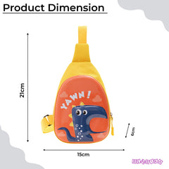 Baby Essential Adorable and Functional Baby Shoulder Bag for Kids (Orange)