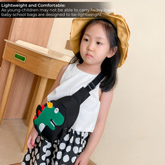 Baby Essential Adorable and Functional Baby Shoulder Bag for Kids (Black)