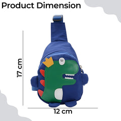 Baby Essential Adorable and Functional Baby Shoulder Bag for Kids (Blue)