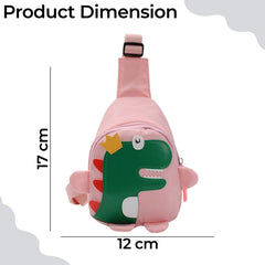 Baby Essential Adorable and Functional Baby Shoulder Bag for Kids (Baby Pink)