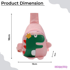 Baby Essential Adorable and Functional Baby Shoulder Bag for Kids (Baby Pink)