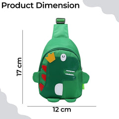 Baby Essential Adorable and Functional Baby Shoulder Bag for Kids (Green)