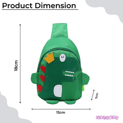 Baby Essential Adorable and Functional Baby Shoulder Bag for Kids (Green)