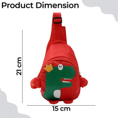 Baby Essential Adorable and Functional Baby Shoulder Bag for Kids (Red)