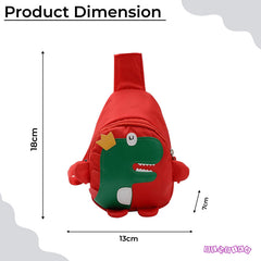 Baby Essential Adorable and Functional Baby Shoulder Bag for Kids (Red)